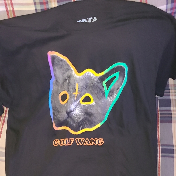 golf wang cat tee